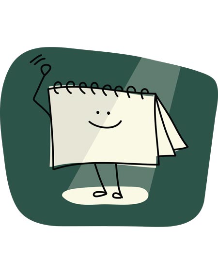 création de calendrier graphiste Freelance à Lille